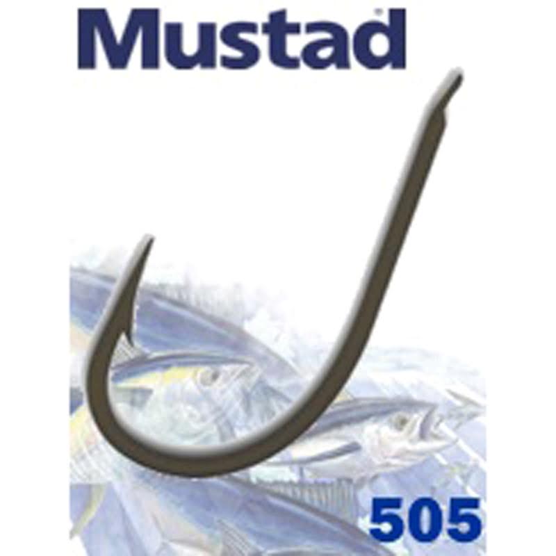 Mustad 505 Kısa Pala Çapraz Bronz İğne No:1-14, Kısa pala çapraz bronz iğne, 1 pakette 50 adet iğne, tatlı ve tuzlu su avları için ideal iğne.