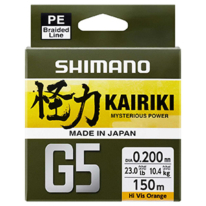 Shimano Kairiki G5 150mt  Gri Renk İp Misina