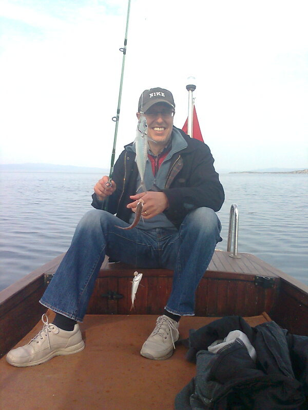 Saroste tekneyle balık avı