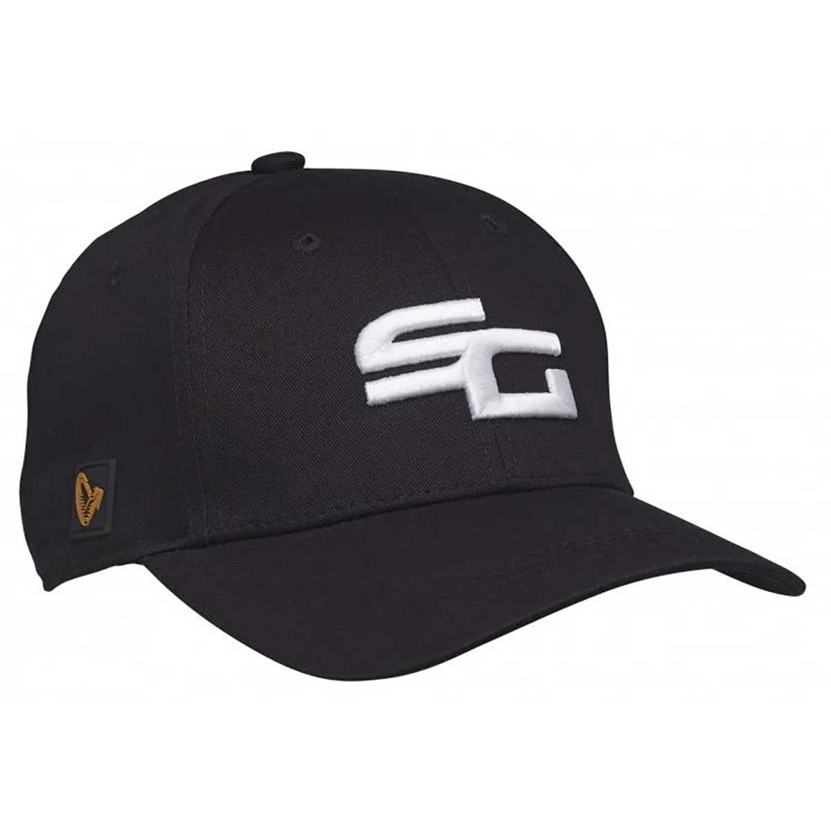 Savage Gear Baseball Cap One Size Black Önde 3D işlemeli klasik beyzbol ş