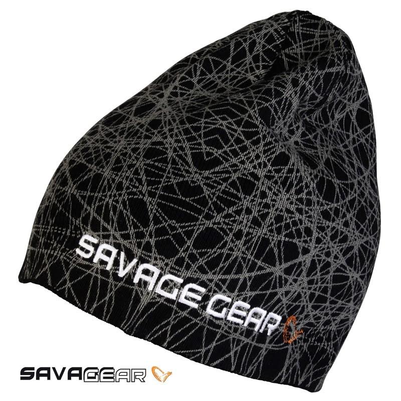 Savage Gear Knit Geometry Bere Siyah, Şık tasarım süper kalite