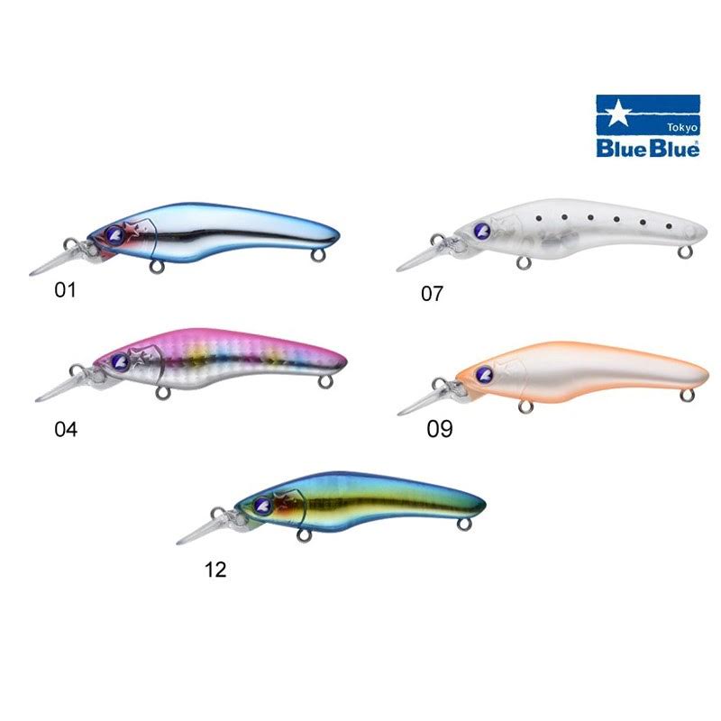 BlueBlue Kumihon 70mm 9gr Maket Balık,agresif wobling karakteristikte olan kumihon serisini levrek avcılarına öneriyoruz
