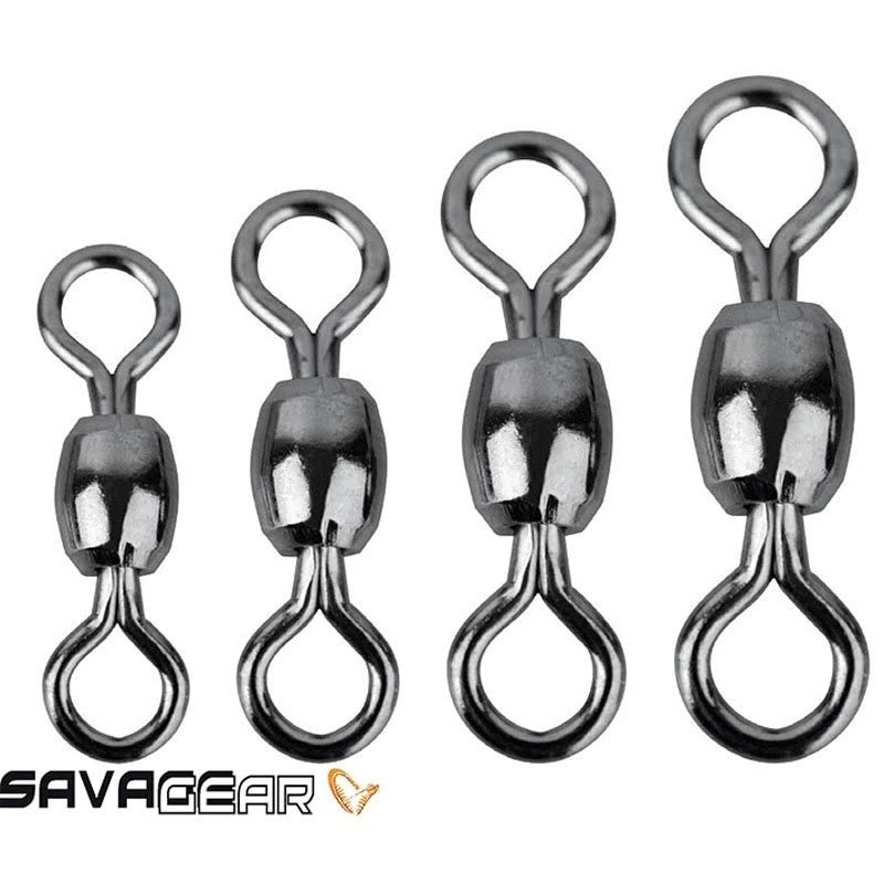 Savage Gear Swivel 15 Adet, paslanmaz materyal Savage Gear Swivel 15 Adet