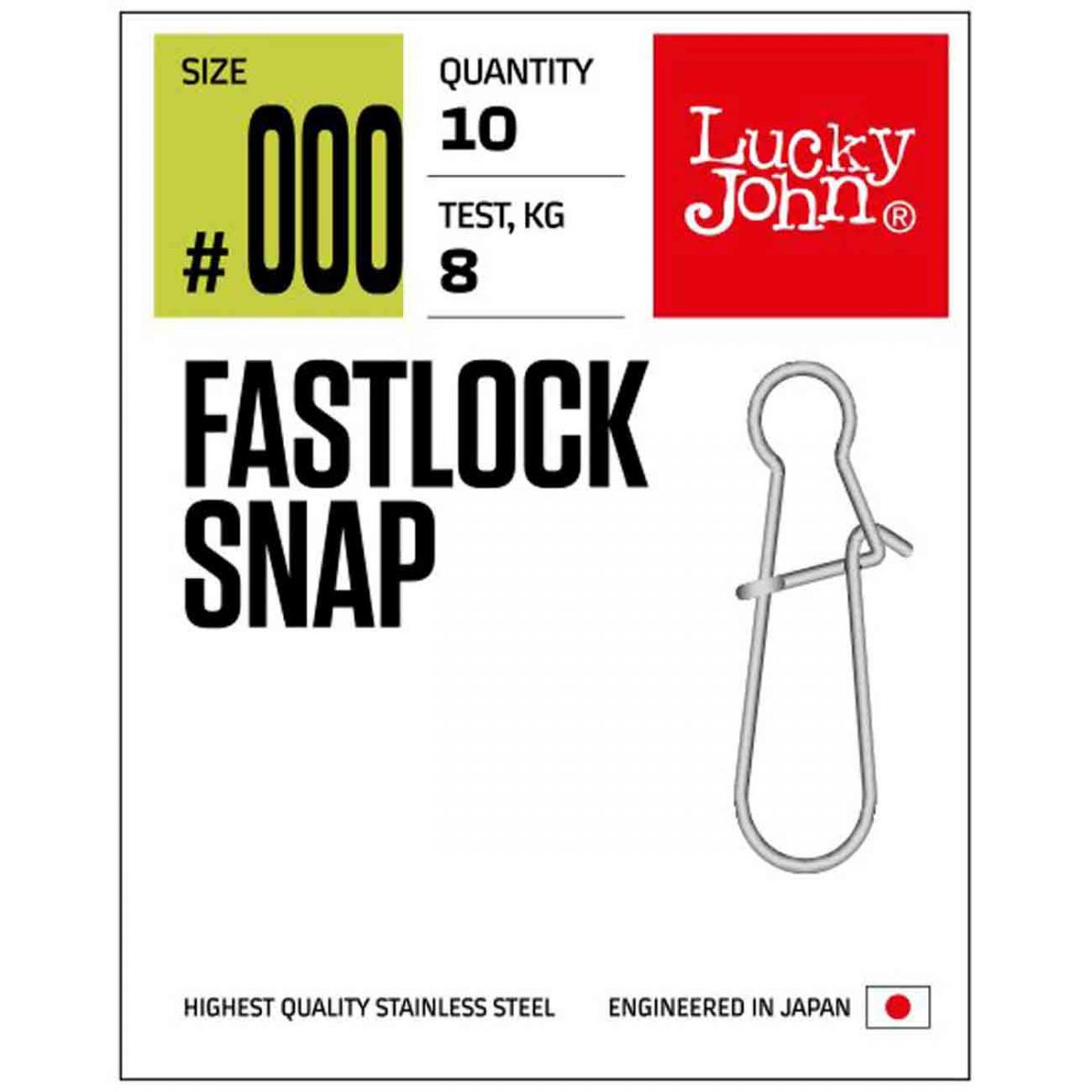 Lucky John 5111 Fastlock Snap En pratik ve hızlı takılıp çıkartılan klips