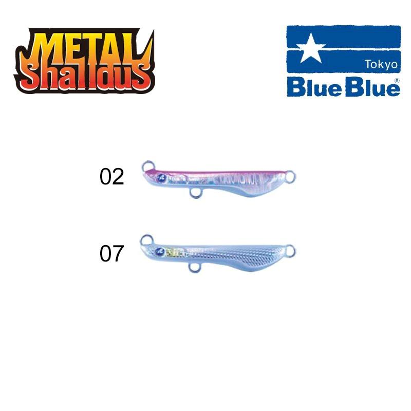 BlueBlue Metal Shalldus 6.7cm 45gr Kaşıklı Jig Yem,blueblue markasının hem kaşık hem jig aksiyonlu yeni çıkarmış olduğu kaşıklı jig yem serisi