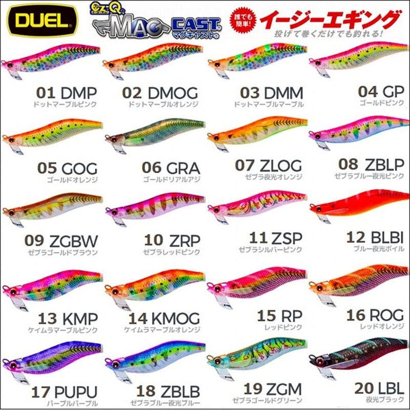 DUEL A1698 Ez-Q Mag Cast 135mm 19gr Japon markası olan DUEL suni yem ürün