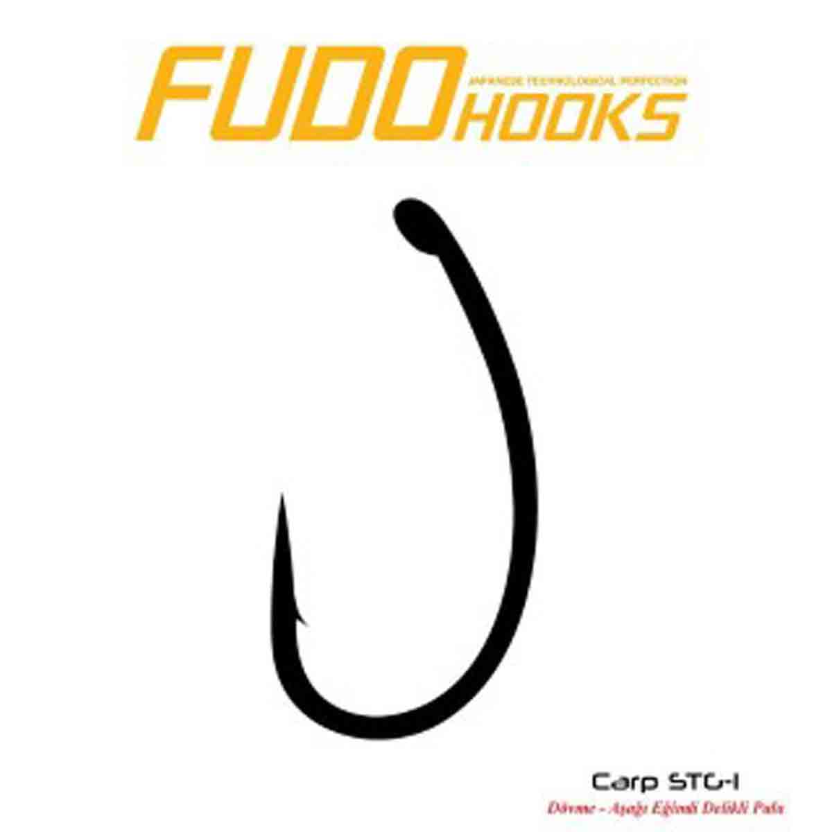 Fudo 2411 Carp STG Black Nikel İğne Sazan balığı avcılığında kullanılma