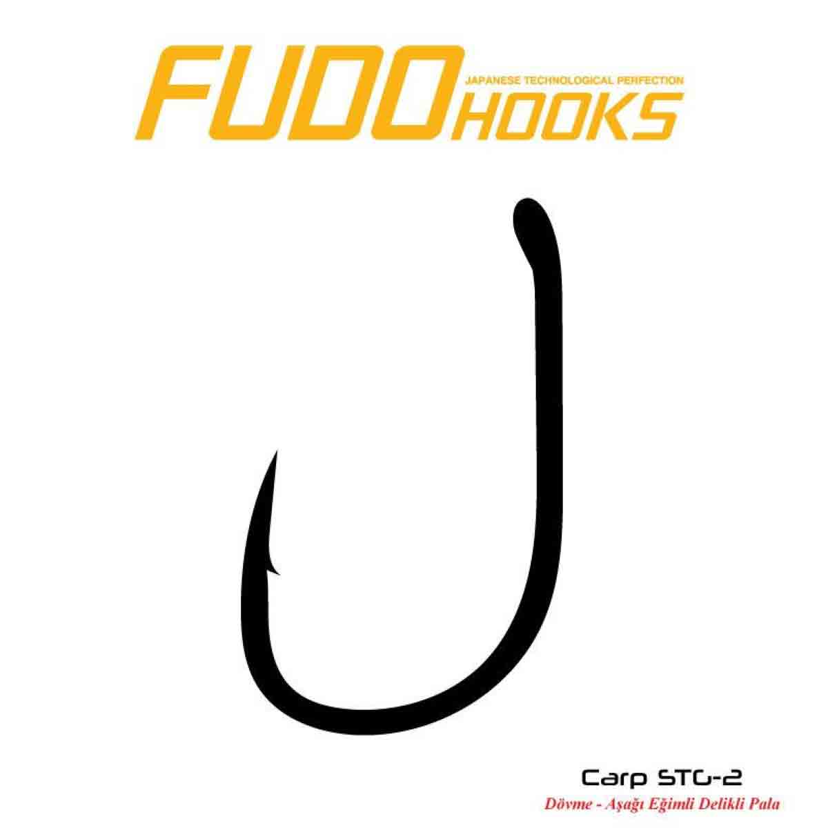 Fudo 2421 Carp STG Black Nikel İğne Sazan balığı avcılığında kullanılma