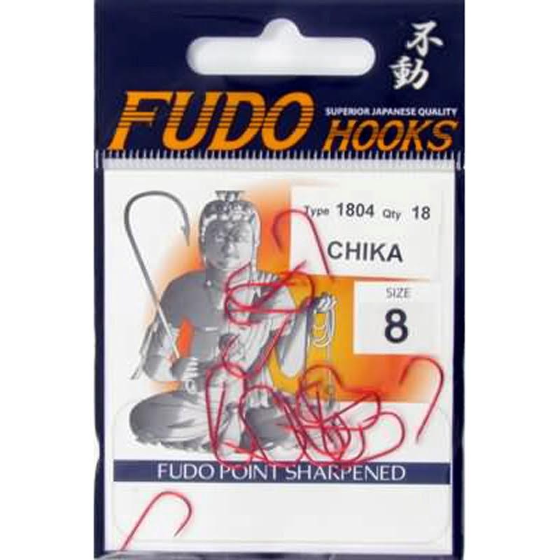 Fudo Chika Red (RD) 1804,Düz Pala Oval İğne,Çapari İğnesi,Paslanmaz Japon İğne