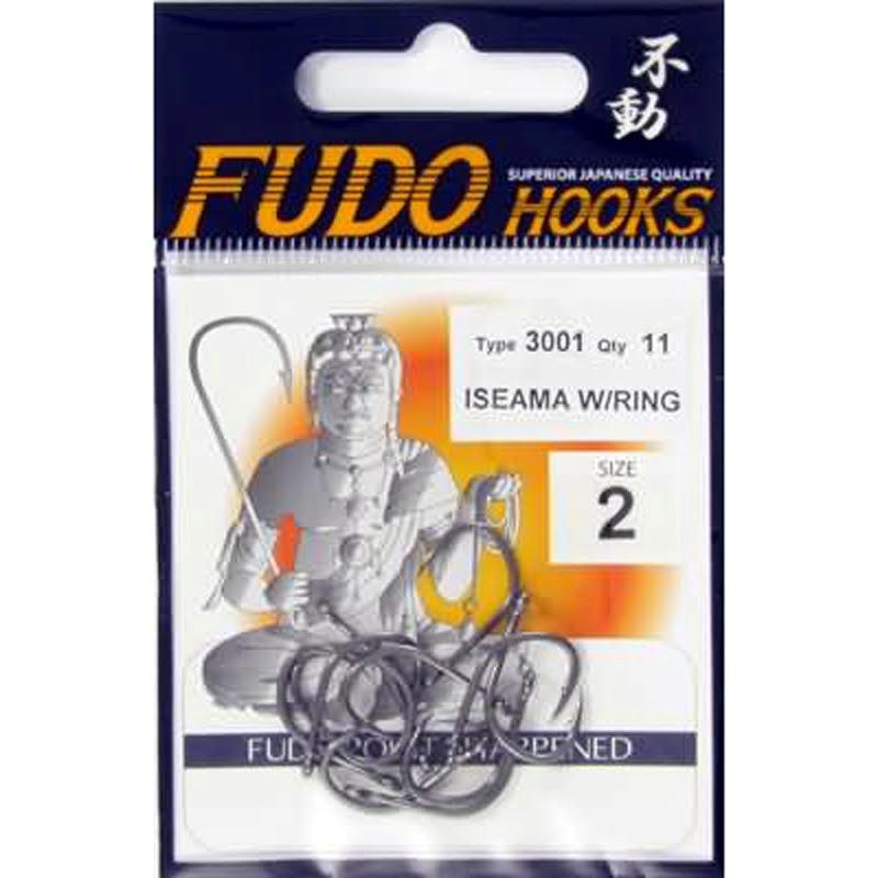 Fudo İseama W/Ring Black Nikel (BN) 3001,Delikli  Dövme İğne,Sazan İğnesi,Paslanmaz Japon İğnesi