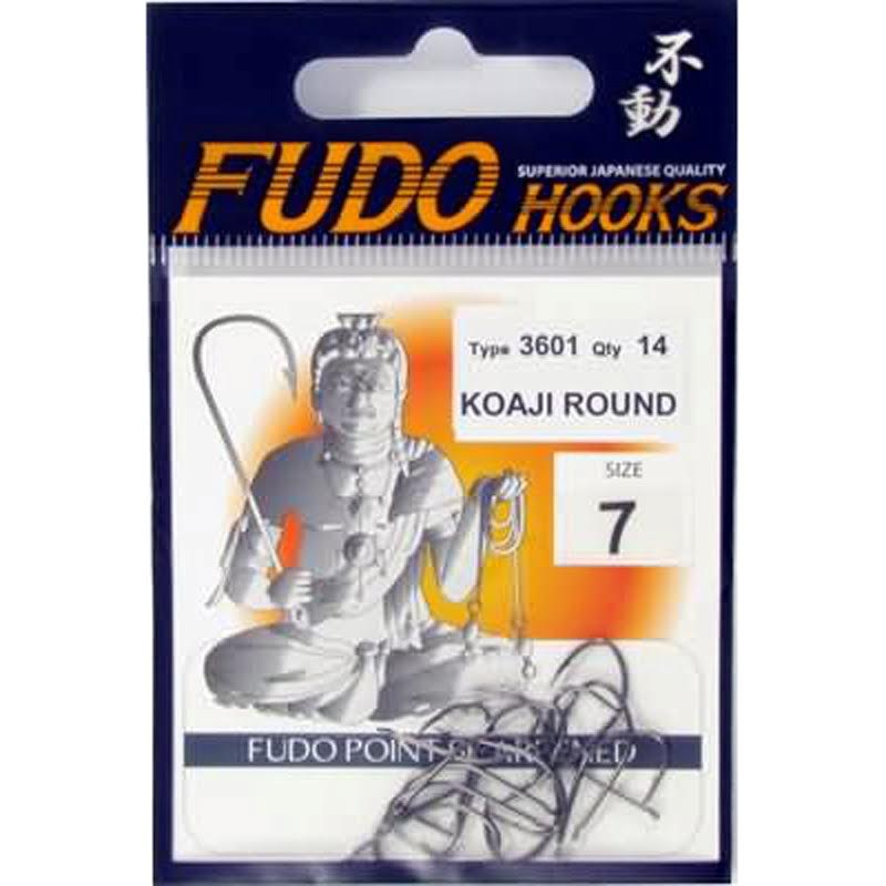 Fudo Koaji Round Black Nikel (BN) 3601,İnce Yapılı Oval Düz İğne,Avcı Japon İğnesi