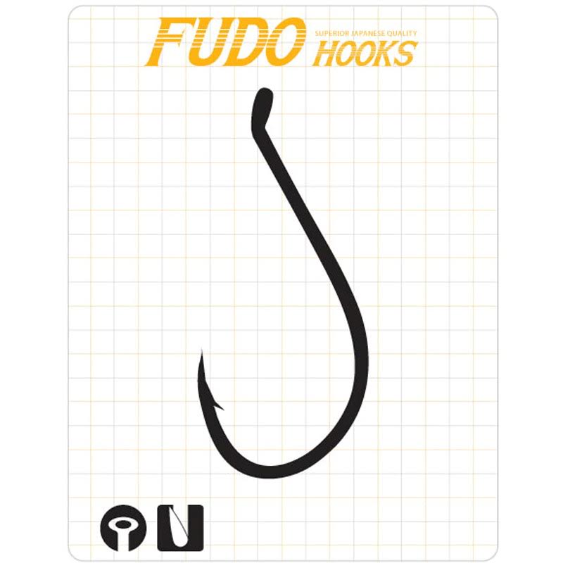 Fudo Beak Teflon (TF) 6307 İğne, yukarı eğik gözlü ağır dişli balık avlanmaları için ideal seri