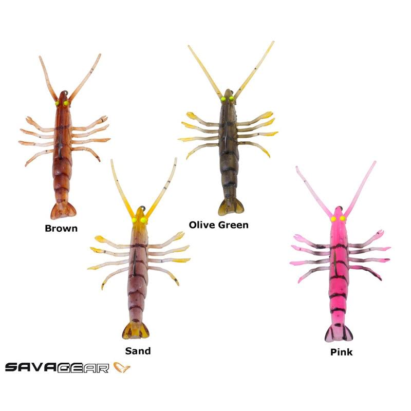 Savage Gear TPE Fly Shrimp 50 mm 2.65 gr NL Suni Yem TPE Fly karides küçü