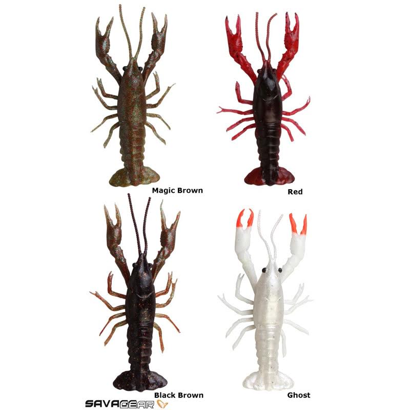 Savage Gear LB 3D Crayfish 80 mm 4 gr 4 Adet Suni Yem Savage gear 3D Cray