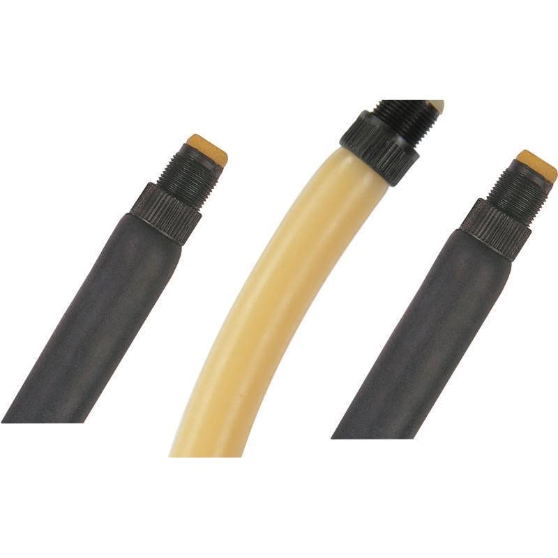 Apnea 18mm 18cm Latex Lastik, %100 Latex 18mm Kalınlığında 18cm Uzunluğunda Çift Komponentli Siyah Renk Lastik