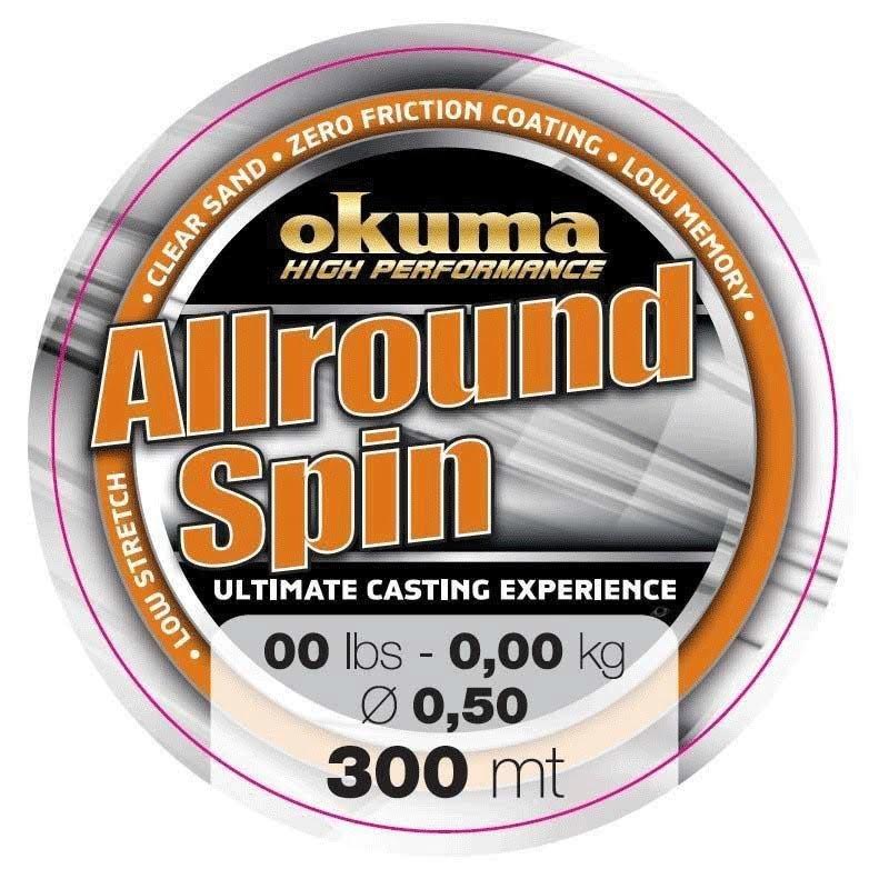 Okuma Allround Spin 300 Metre Misina, düşük hafızalı, gamlanmayan süper sağlam misina