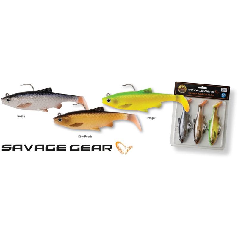 Savage Gear 3D Roach 10 cm 18 gr 3 Adet Kit Suni Yem