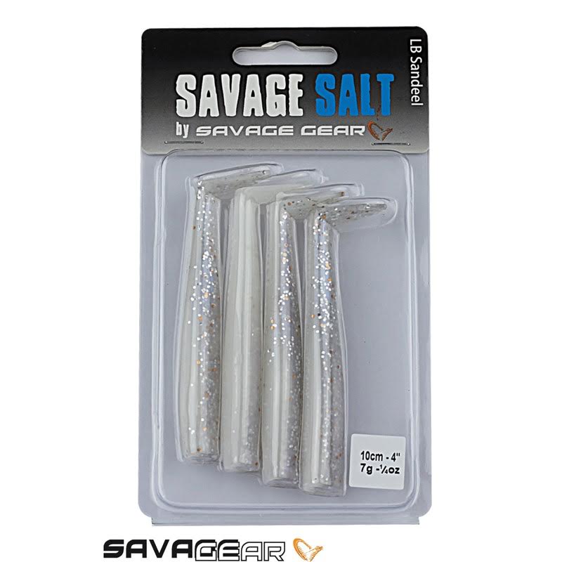 Savage Gear Sandeel 10 cm 7 gr Real Pearl 4 Adet Suni Yem