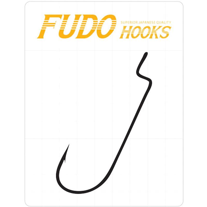 Fudo Worm 104SF Black Nikel (BN) 4801 İğne, Özel Seri Solucan, Kurt ve Silikon İğnesi