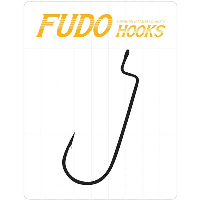 Fudo Worm 114 Black Nikel (BN) 5901 İğne, Özel Seri Solucan, Kurt ve Silikon İğnesi