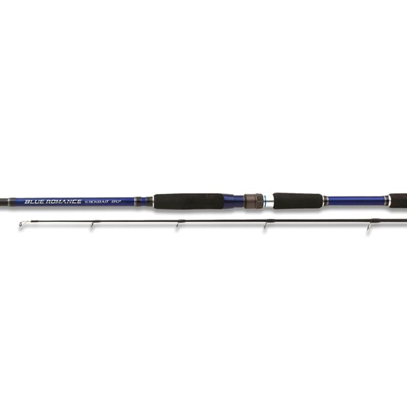 Shimano Blue Romance Stickbait 228cm 30-60gr, 2 Parçalı Spin Kamış, 191cm kapalı boy, 131gram ağırlığında