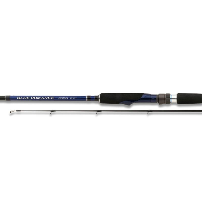 Shimano Blue Romance Eging 255cm 15-30gr, 2 Parçalı Spin Kamış, 128cm kapalı boy, 128gram ağırlığında