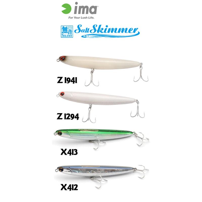 IMA Salt Skimmer 110mm 14gr Suni Balık, 110mm uzunluğunda, 14gram ağırlığında, ST-46 4 Numara İğne