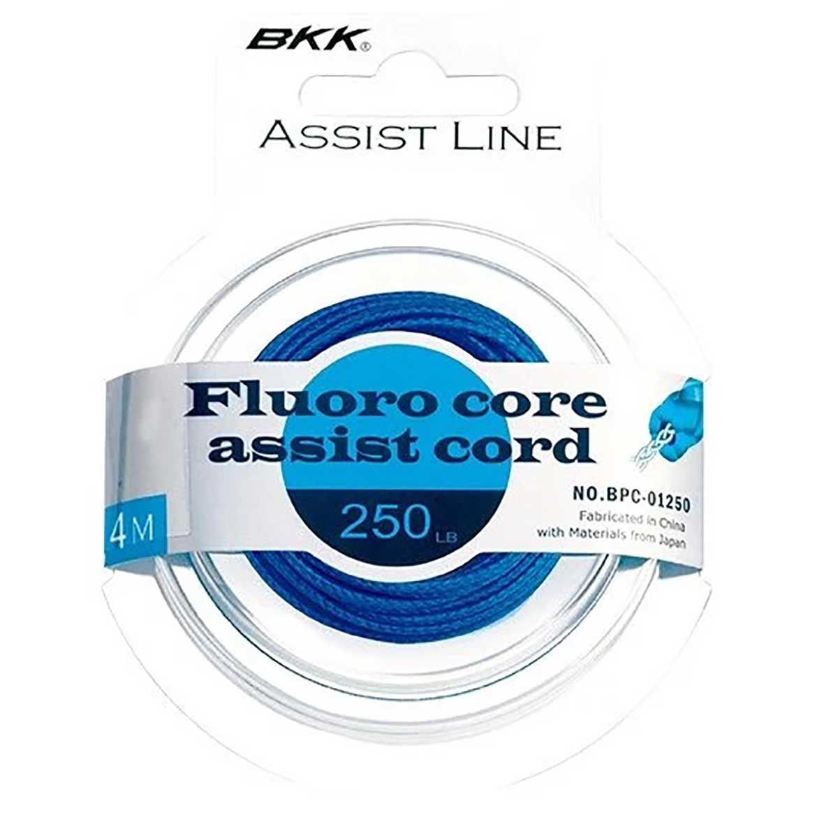 BKK Fluoro Core Assist Cord Asist İpi,bkk kalitesinde asist iğnesi bağlamak için kullanılan örgü kordon Özellikle jigging uygulamaları için kullanılan asist ipi