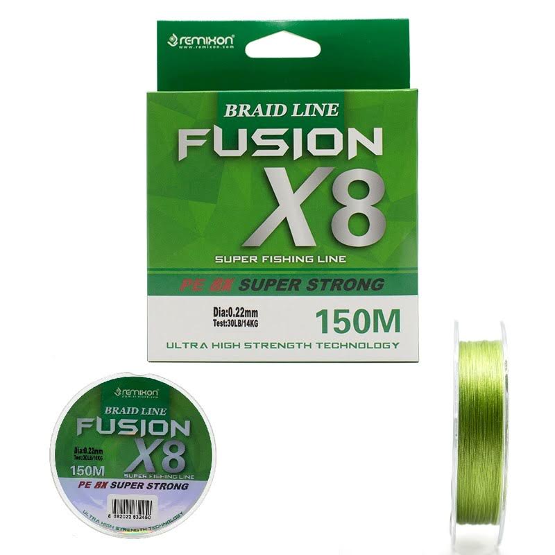 Remixon Fusion 150M X8 Green İp Misina Remixon Fusion 150M X8 Green İp M