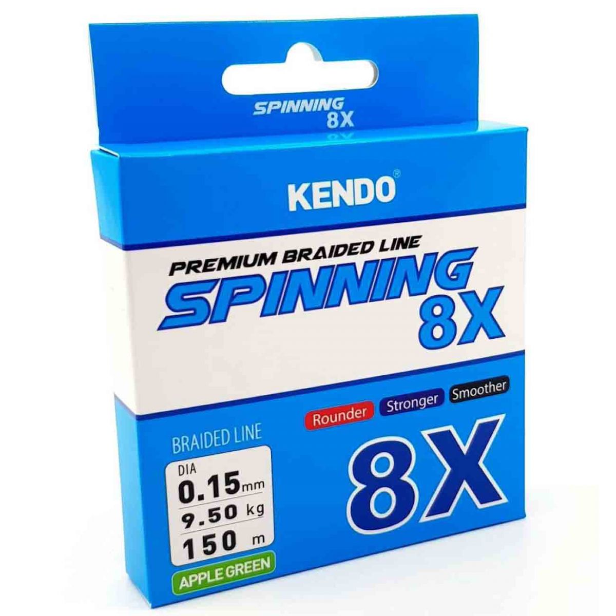 Kendo Spinning 8X Fighting 150 Metre İp Misina Elma Yeşili,kendo kalitesinde 8 örgü spin için tasarlanmış ip misina serisi