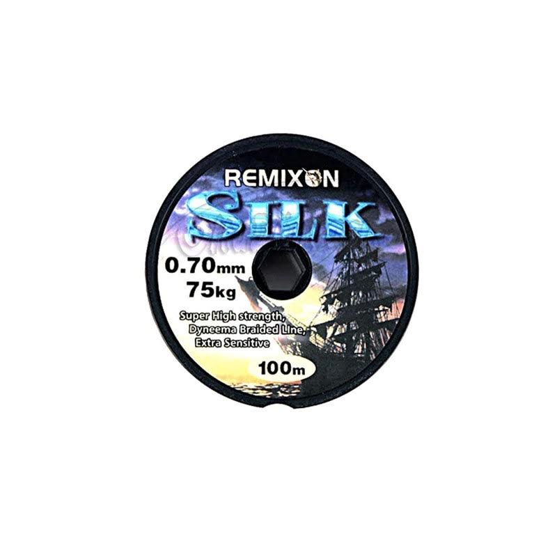 Remixon Silk 0.12 mm 100 Metre Dyneema Misina, 6.4 Kg çekerli, açık yeşil örme ip misina