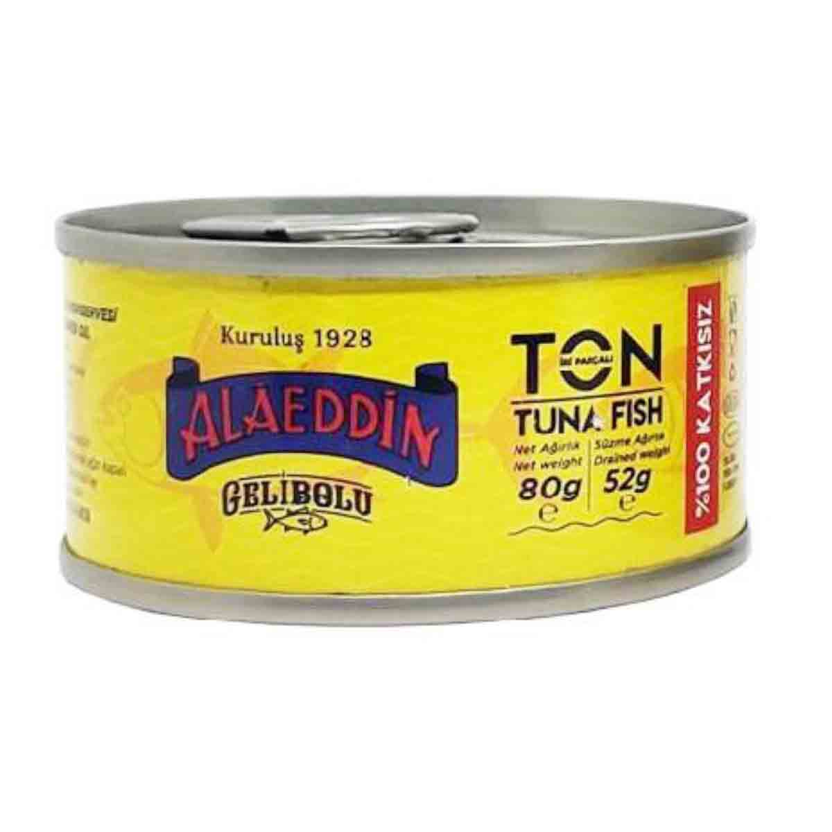 Alaeddin Ton Balığı Konservesi 80 Gram Alaeddin Ton Balığı Konservesi 