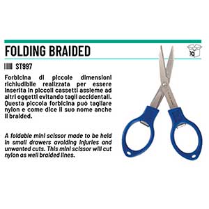 Colmic Folding Braided Balıkçı Makası