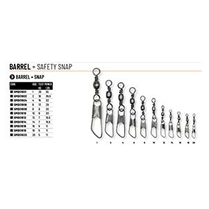 Colmic Barrel Safety Snap 12P