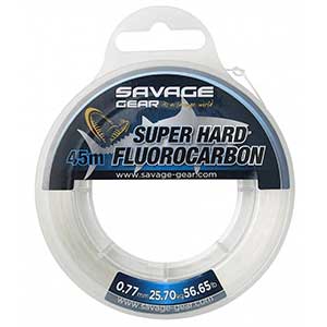 Savage Gear Super Hard Fluorocarbon 45 mt 0.77mm Flourocarbon Misina