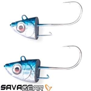 Savage Gear 3D Sardine Jig Head 135 mm 4/0 2 Adet