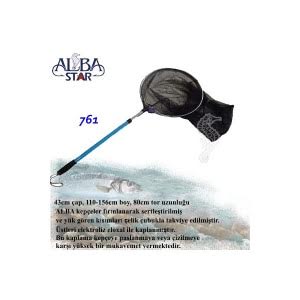Alba Star 761 Uzun Saplı Teleskobik Balık Kepçesi