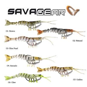 Savage Gear TPE Manic Shrimp 100mm 8gr