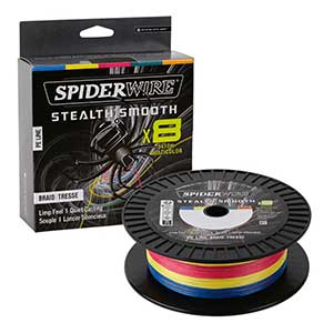 SpiderWire Stealth Smooth x8 300mt Multicolor Örgü İp Misina